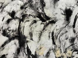 White and black wall texture background with copy space for design photo