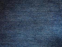 Top view of blue jeans texture background with copy space for design or text photo