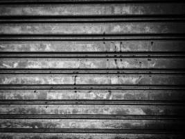 Garage door texture background for design with copy space photo