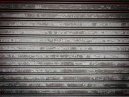 Garage door texture background for design with copy space photo