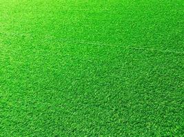 Beautiful green grass pattern from golf course for background. Copy space for work and design, Top view photo