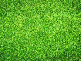 Beautiful green grass pattern from golf course for background. Copy space for work and design, Top view photo