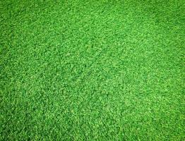 Green grass texture background with copy space for design, Top view photo