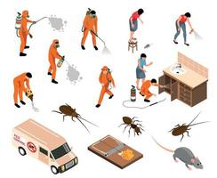 Pest Control Set vector