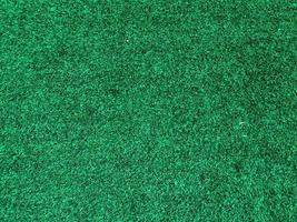 Artificial grass background for design, top view photo
