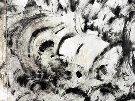 White and black wall texture background with copy space for design photo