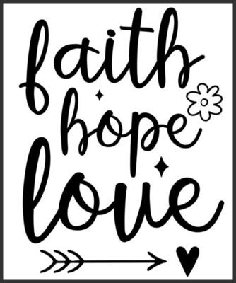 Faith Hope Love Vector Art, Icons, and Graphics for Free Download