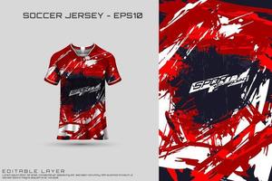 Sports jersey and t-shirt template sports jersey design vector. Sports design for football, racing, gaming jersey. Vector. vector