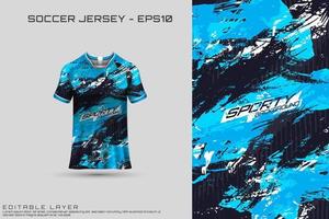 Sports jersey and t-shirt template sports jersey design vector. Sports design for football, racing, gaming jersey. Vector. vector