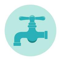 Water faucet vector illustration graphic