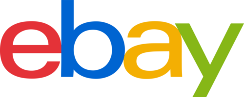 ilustración del logotipo de ebay. icono popular de compras en línea. png