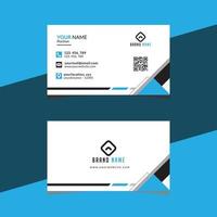 Technical Business Card Design vector