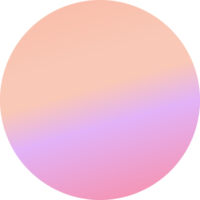 colorato pendenza il giro forma cerchio decorazione png