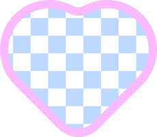 schattig hart vorm schaakbord, schijven, gingang, plaid, Schotse ruit decoratie png