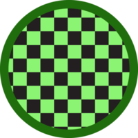 cute colorful round shape checkerboard, checkers, gingham decoration png