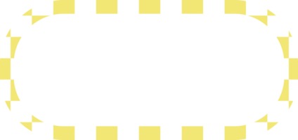 cute yellow banner, tag, label checkers, gingham, plaid, tartan decoration png