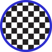 cute colorful round shape checkerboard, checkers, gingham decoration png