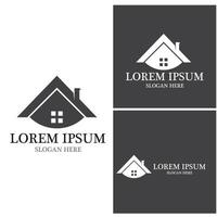 House Logo Home Real Estate Business  Home  building vector