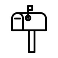 Mailbox Icon Design vector