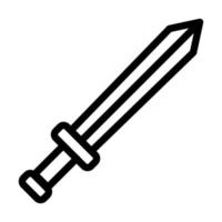 diseño de icono de espada vector