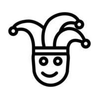 Jester Icon Design vector