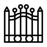 Gate Icon Design vector