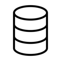 Data Storage Icon Design vector