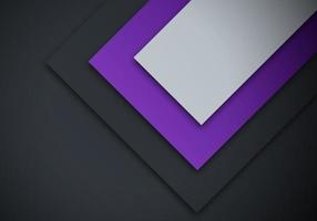 Modern Overlap Dimension Purple Line Bar Background with Copy Space for Text or Message vector