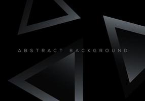 Minimalist Black Premium Abstract Background with Luxury Gradient Geometric Elements vector