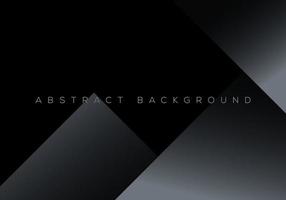 Minimalist Black Premium Abstract Background with Luxury Gradient Geometric Elements vector