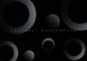 Abstract Background with Black Premium Luxury Gradient Geometric Element for Text or Message vector