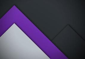 Modern Overlap Dimension Purple Line Bar Background with Copy Space for Text or Message vector