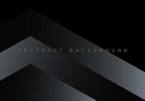 Minimalist Black Premium Abstract Background with Luxury Gradient Geometric Elements vector