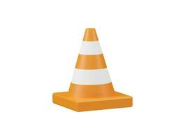 Traffic icon 3d render element vector