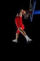 basketball player in action photo