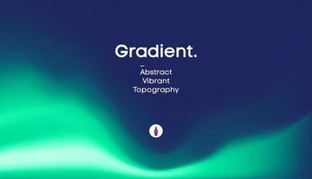 Fluid gradient background design. Futuristic liquid abstract colorful wallpaper. EPS 10 vector