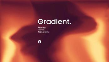 Fluid gradient background design. Futuristic liquid abstract colorful wallpaper. EPS 10 vector