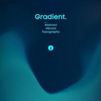 Fluid gradient background design. Futuristic liquid abstract colorful wallpaper. EPS 10 vector