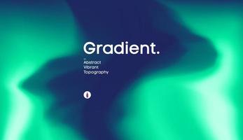 Fluid gradient background design. Futuristic liquid abstract colorful wallpaper. EPS 10 vector