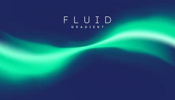 Blue gradient fluid background. Fluid colors 3d graphic gradient abstract. Shapes abstract futuristic 3d flow. vector