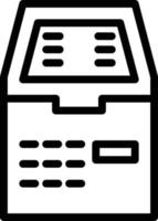 Atm Machine Icon Style vector