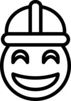 Engineer Icon Style vector