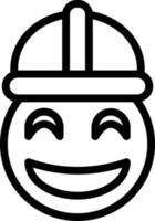 Engineer Icon Style vector