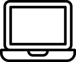 Laptop Icon Style vector