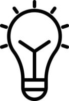 Bulb Icon Style vector