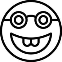 Nerd Icon Style vector