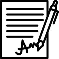 Contract Icon Style vector