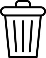 Trash Icon Style vector