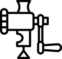 Meat Grinder Icon Style vector