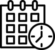 Schedule Icon Style vector